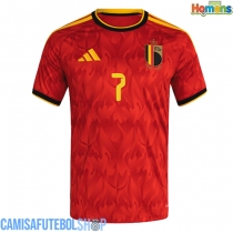 Camisa de time de futebol Bélgica Kevin De Bruyne #7 Replicas 1º Equipamento Mundo 2026 Manga Curta